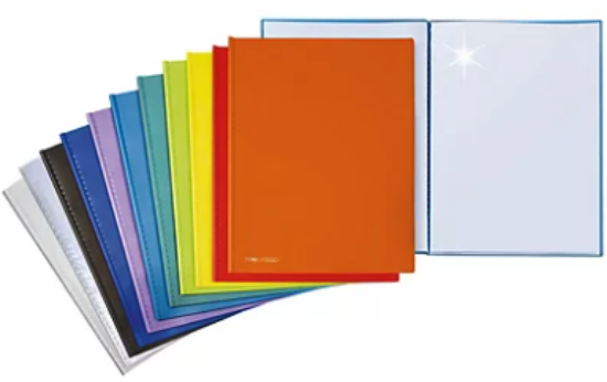 Immagine di Portalistino 40 buste colori assortiti